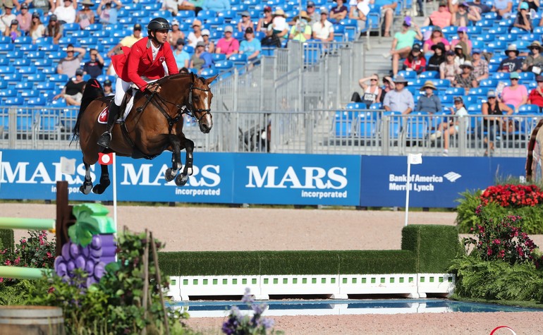 Dreamy start for Steve Guerdat and the Swiss team at the World Equestrian Games in Tryon