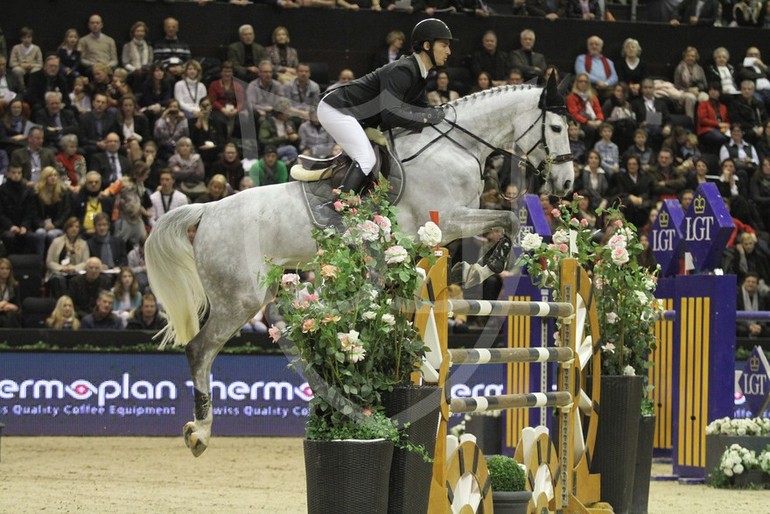 Steve am CSI 5* von Basel -  