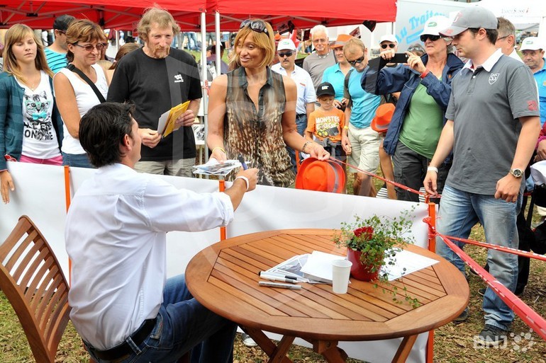 Steve au Marché-Concours copyright (C) RFJ photo Georges Henz