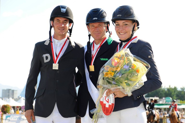 Podium du Championnat Suisse élite 2013