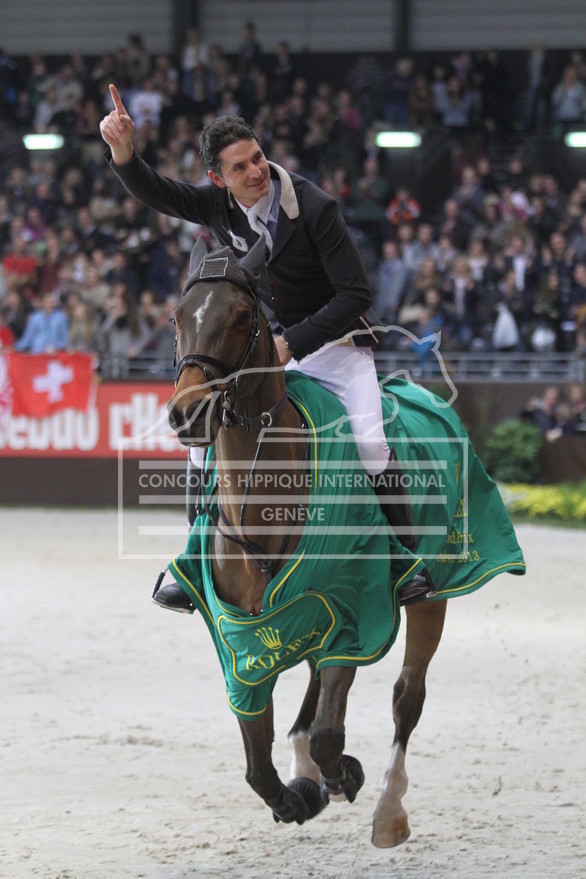 Steve Guerdat et Nino des Buissonnets remportent le Grand Prix Rolex du CHI de Genève