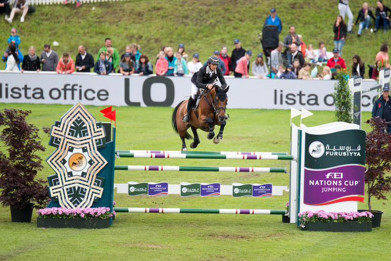 Corbinian au CSIO de St-Gall