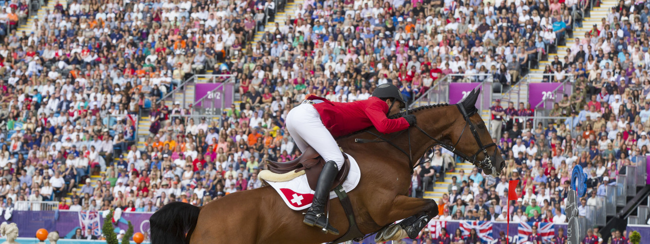Steve et Nino des Buissonnets lors de leur victoire aux Jeux Olympique de Londres en 2012