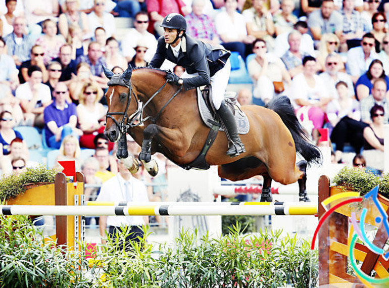 Nino des Buissonnets au CSIO de Rome - copyright (C) T.Van Halle