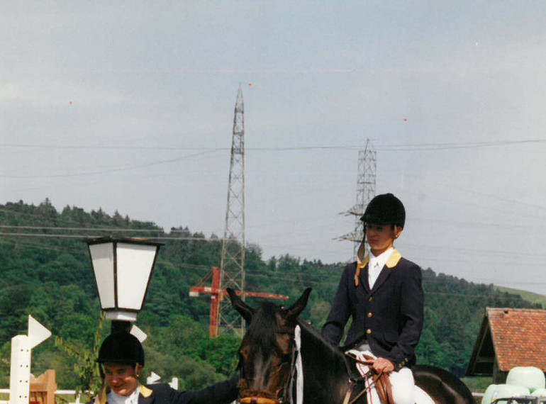 Yannick & Steve lors du traditionnel concours hippique de Bassecourt