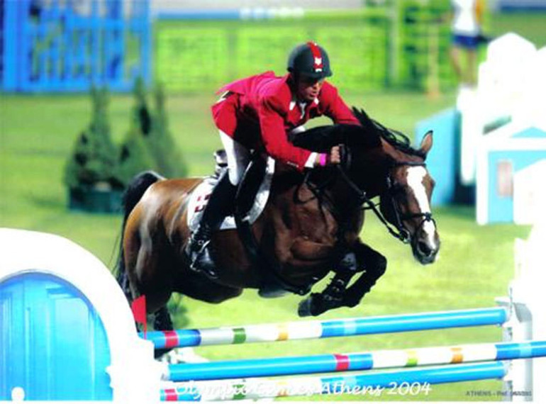 Premiers Jeux Olympiques pour Steve à Athènes en 2004 qui montait pour l'occasion Olympic (5ème par équipe)