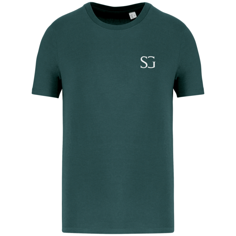 T-shirt homme vert