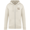 Unisex zip-up hoodie