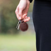 Porte-clés brun