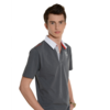Polo homme gris