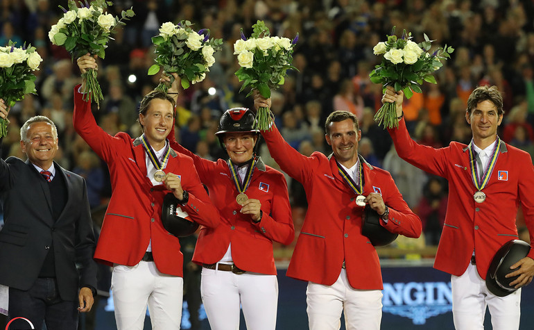 European Championships in Gothenburg: Switzerland wins the team bronze medal!