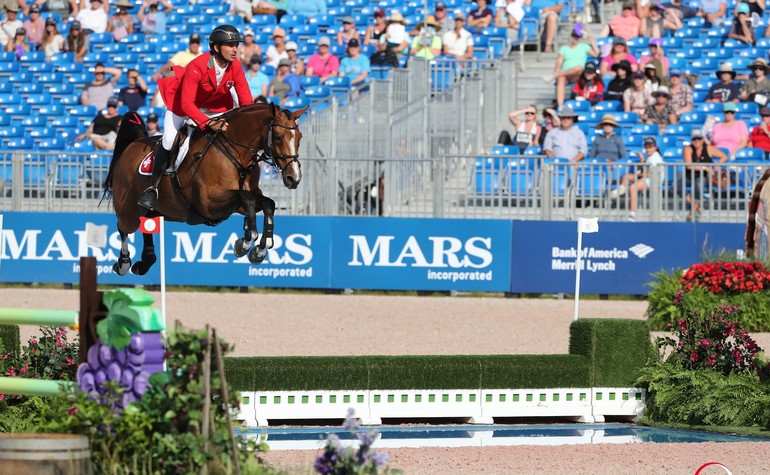 Traumstart für Steve Guerdat und das Schweizer Team an den World Equestrian Games in Tryon