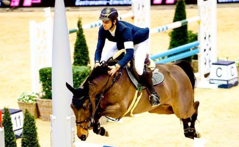 Steve and Albführen's Bianca honored at the CSI Basel