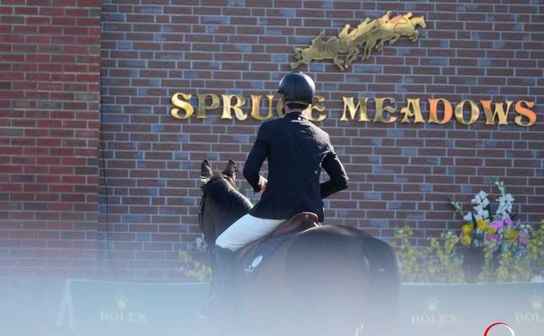 C’est en no 3 mondial que Steve revient à Spruce Meadows