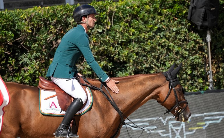 De retour de blessure, Steve fait son retour au CSI4* de Gorla Minore