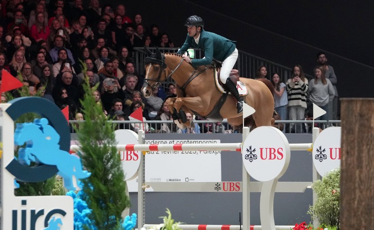 Steve participated this weekend in the CSI5*W in Bordeaux