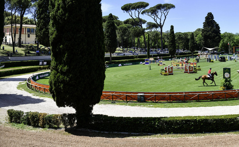 Topstars des internationalen Springsports treffen sich in Rom