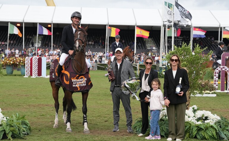 CSI5* Brüssel: Hadj de Blinière sichert sich seinen zweiten Grand Prix