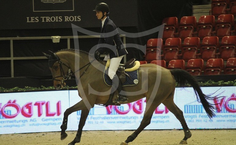 Steve au CSI 5* de Bâle