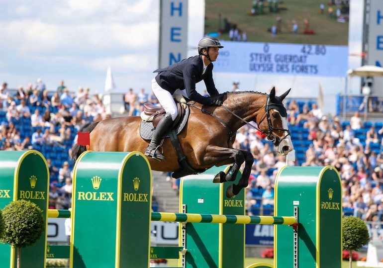 Ulysse des Forêts & Steve Guerdat (C) Tiffany Van Halle