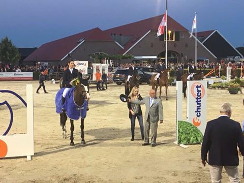 Belle victoire d'Ulysse des Forêts au CSI4* de Ommen