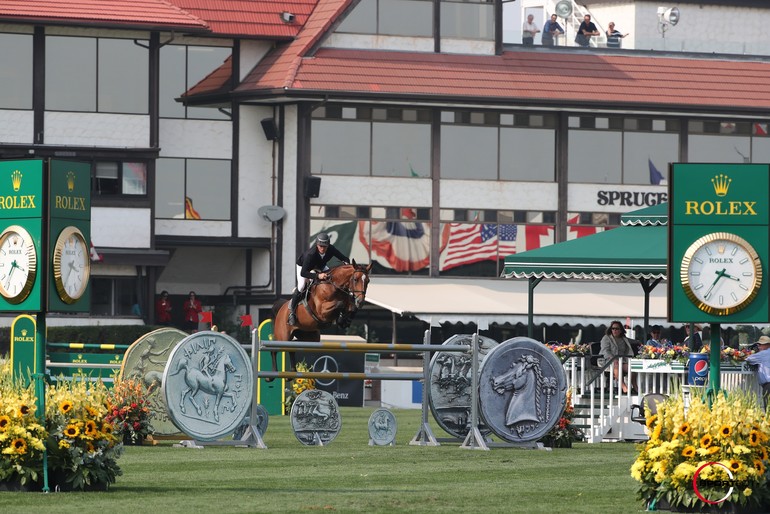 Steve & Cayetana dans le Spruce Meadows Masters 2017 - Copyright (C) Photo : Sportfot