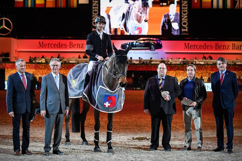 Steve Guerdat - Cavalier de l’année 2017 (C) copyright Cathia Stuppia