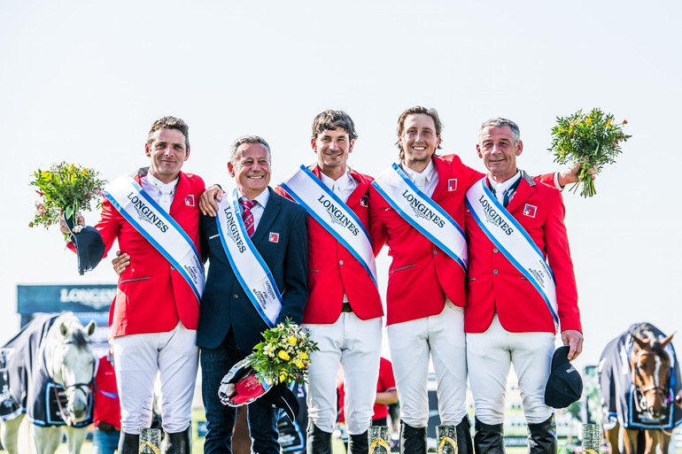 L 'équipe de suisse à Samorin (C) FEI Lukasz Kowalski