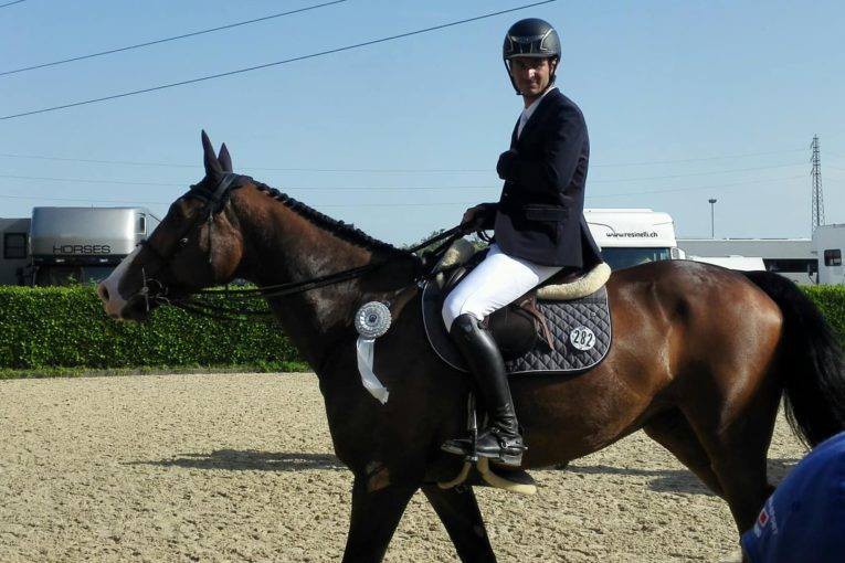 Jolie victoire d'Ulysse des Forêts dans le GP3* de Busto Arsizio (C) Susanna Fusco