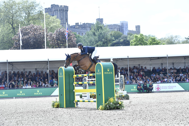 CSI5* Windsor - Steve Guerdat riding Albführen's Bianca