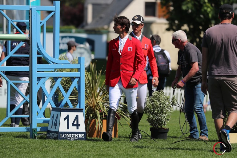  Steve et son ami Aain Jufer à la reconnaissance du parcours (C) Sportfot