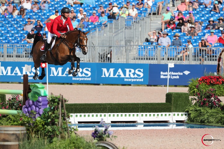 Steve Guerdat & Bianca - Speed Class - WEG Tryon 2018 - Copyright (C) Sporfot.com