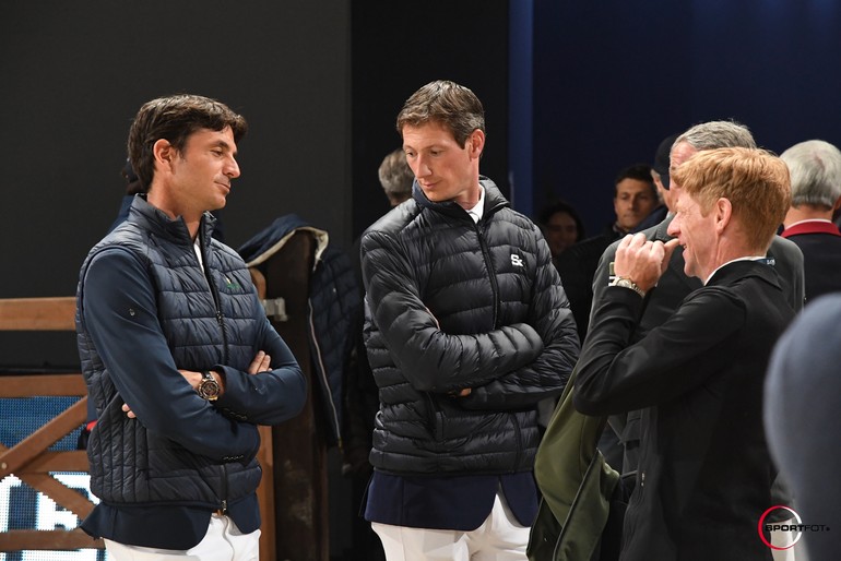 Steve, Daniel Deusser et Markus Ehning au CSI_W5* de Vérone Copyright (C) Sportfot