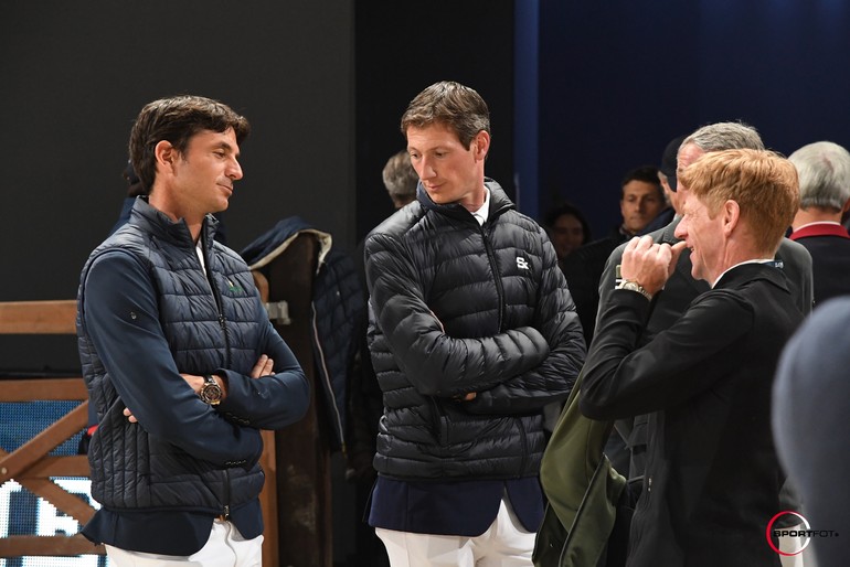 Steve, Daniel Deusser et Markus Ehning au CSI_W5* de Vérone Copyright (C) Sportfot