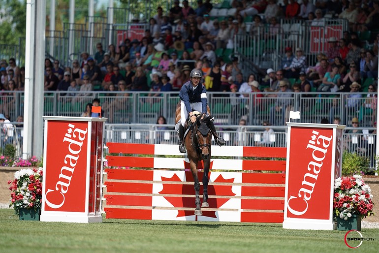 Steve s'adjuge la prestigieuse Pan American Cup présentée  par Rolex avec Venard de Cerisy(C) Sportfot