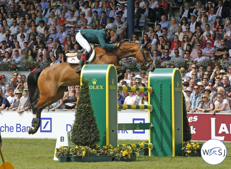 Albführen's Bianca au CSI d'Aix-la-Chapelle (C) worldofshowjumping.com