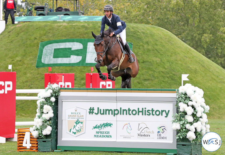 Calgary Rolex Grand Slam _ Venard de Cerisy (C) worldofshowjumping.com