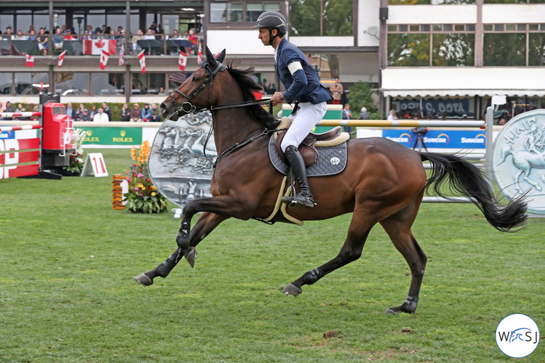 Calgary Rolex Grand Slam _ Venard de Cerisy (C) worldofshowjumping.com