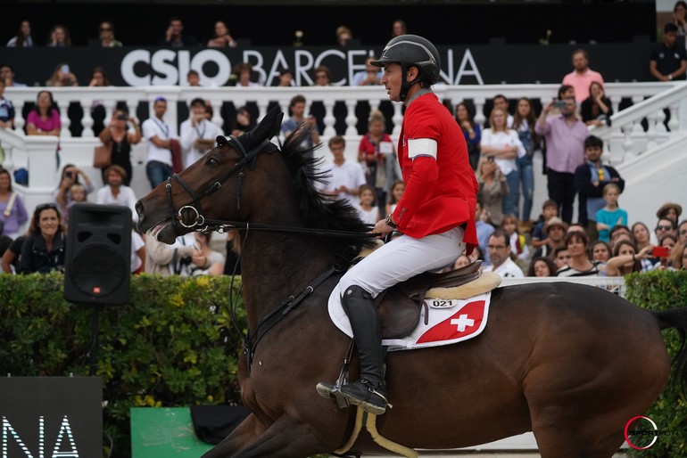 Venard de Cerisy avait sorti un sans faute décisif pour la qualification pour la grande finale. Copyright- Sportfot