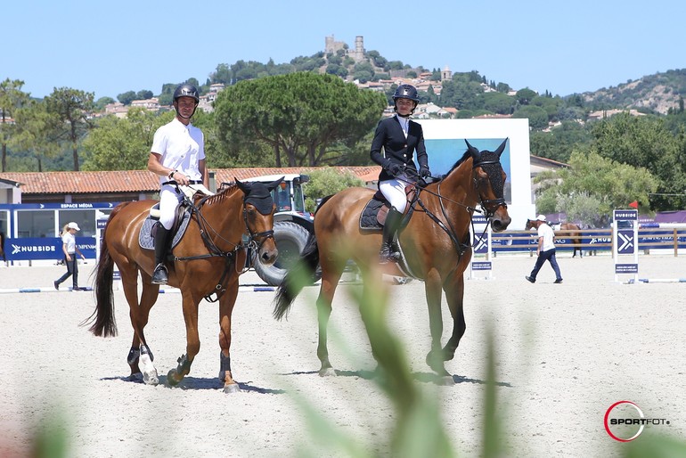 Ce week-end, Steve et Fanny participent au CSI*4 et CSI2* de Grimaud St-Tropez (C) Sportfot