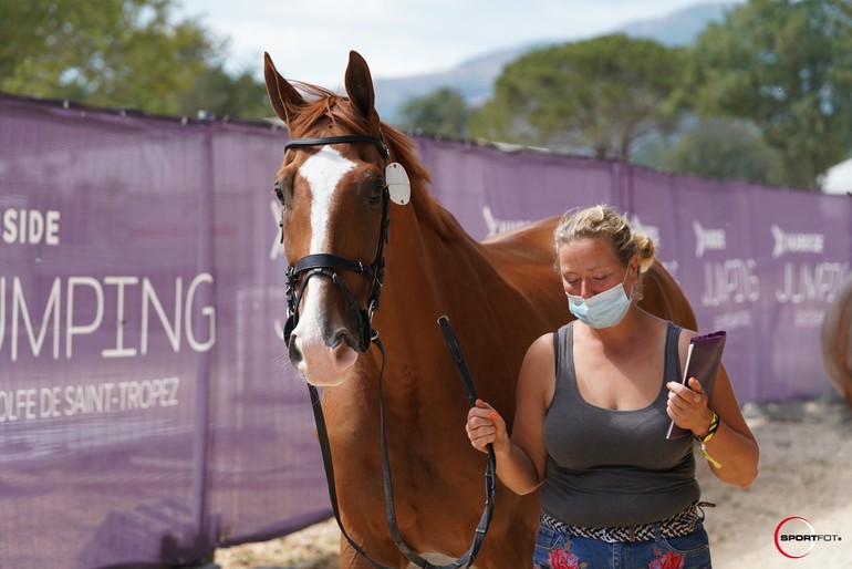 CSI4* Grimaud St.Tropez, visite vétérinaire (C) Sportfot.