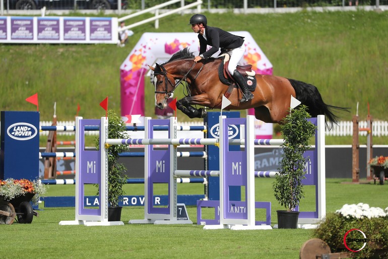 CSIO St-Gall - une 6ème place dans les YH avec Dynamix de Belhême (C) Sportfot