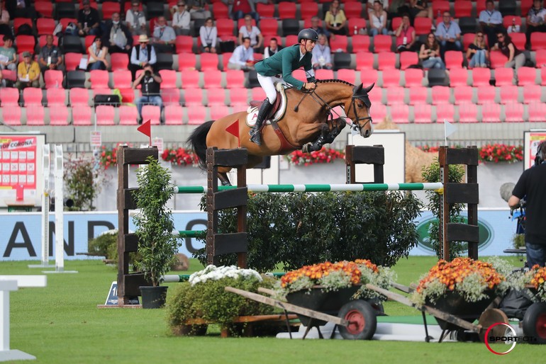 CSIO St-Gall - autre 4ème place dans une 150cm avec Albfuehren’s Maddox (C) Sportfot