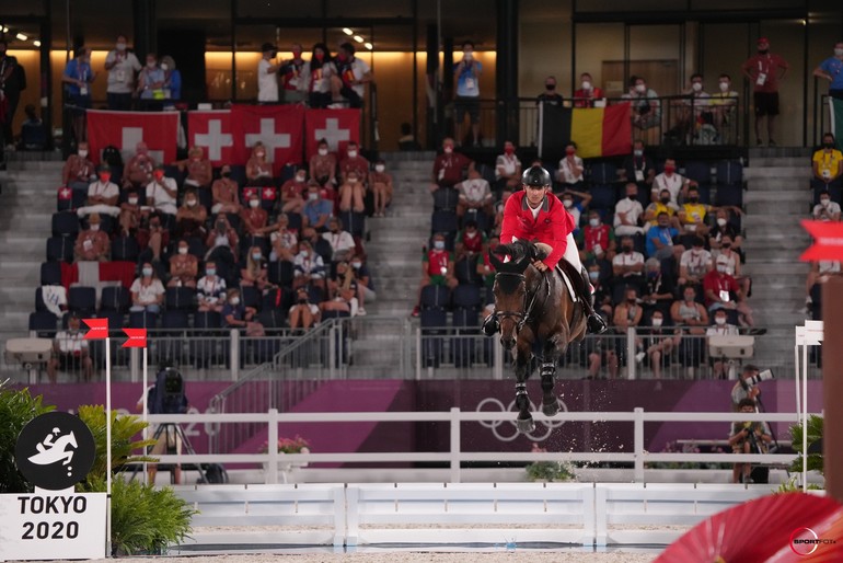 JO Tokio - Steve Guerdat &Venard de Cerisy (C) Sportfot