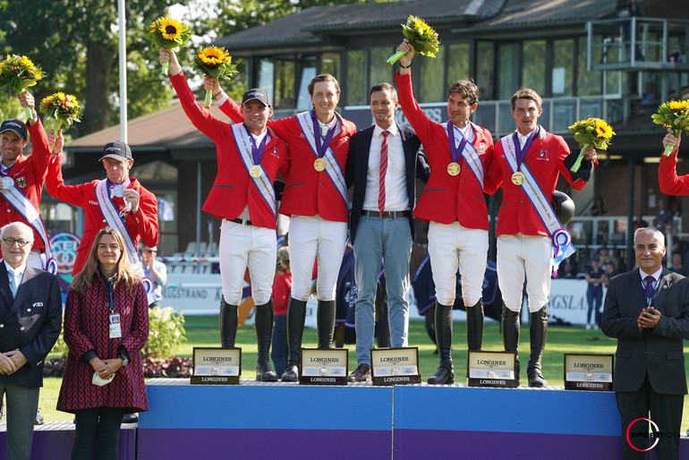 La Suisse championne d’Europe à Riesenbeck avec Steve associé à Albführen’s Maddox au sommet de leur forme. (C) Sportfot