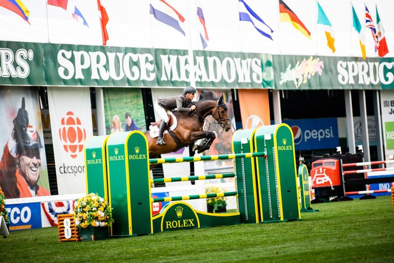 Steve et Venard de Cerisy ont gagné le Rolex Grand-prix de Calgary - Credit Rolex/ Ashley Neuhof