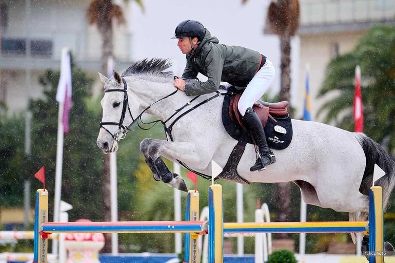 Steve a remporté le GP en selle sur Is-Minka (C) Clicphoto _ Hervé Bonnaud