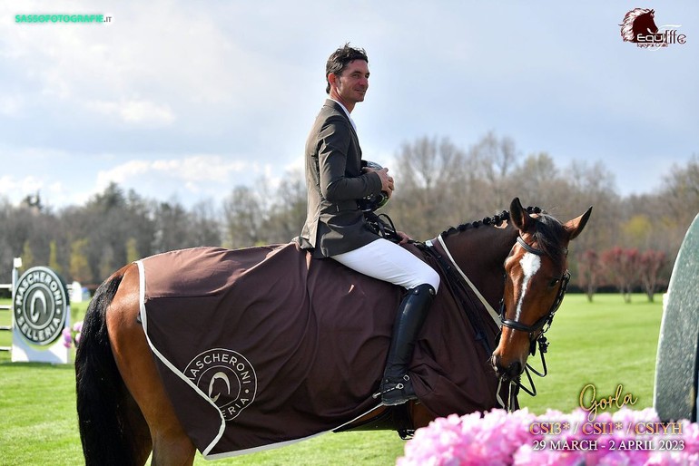 CSI3* Gorla Minore Double Jeu d'Honvault gagne le Grand-Prix (C) CSI Gorla Minore 