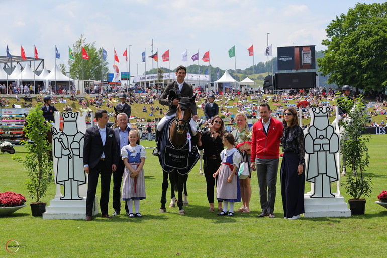 CSIO St-Gall 2023 _ La Coupe Suisse pour Steve et Easy Star de Talma (Cpyright (C) Sportf