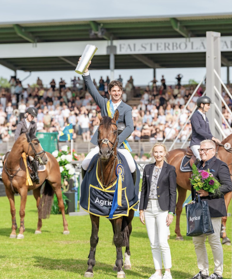 A Falsterbo, Easy Star de Talma et Steve ont gagné le Derby (C) CSIO Falsterbo Falsterbo